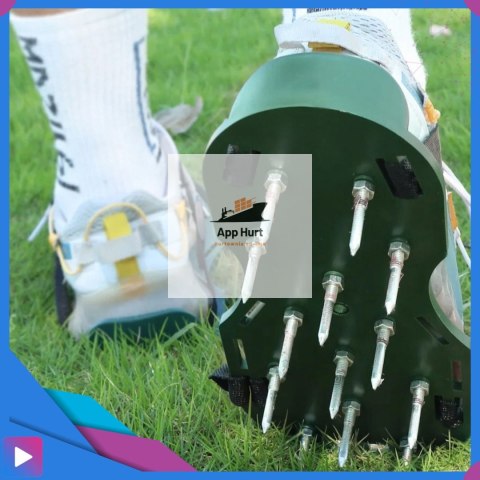 Aerator Ogrodowy Do Trawnika ASATO® - Metalowe Kolce 3,5cm - 2 Nakładki na Buty - Uniwersalny Aerator Ogrodowy Do Trawnika ASATO® - Metalowe Kolce 3,5cm - 2 Nakładki na Buty - Uniwersalny