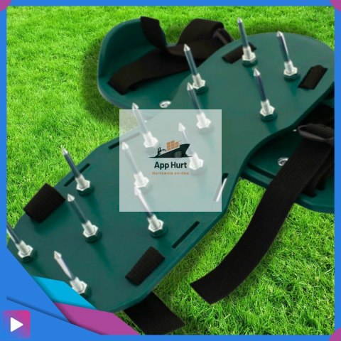 Aerator Ogrodowy Do Trawnika ASATO® - Metalowe Kolce 3,5cm - 2 Nakładki na Buty - Uniwersalny Aerator Ogrodowy Do Trawnika ASATO® - Metalowe Kolce 3,5cm - 2 Nakładki na Buty - Uniwersalny