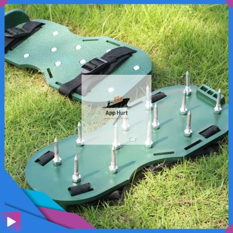 Aerator Ogrodowy Do Trawnika ASATO® - Metalowe Kolce 3,5cm - 2 Nakładki na Buty - Uniwersalny Aerator Ogrodowy Do Trawnika ASATO® - Metalowe Kolce 3,5cm - 2 Nakładki na Buty - Uniwersalny
