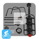 Bagażnik Rowerowy Tylny Uniwersalny Aluminiowy 50 kg Na Rower do Sztycy Wytrzymały