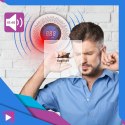 Czujnik Czadu i Dymu ASATO® 1C - Bezprzewodowy z Wyświetlaczem LCD - Alarm 85dB - Certyfikat CE