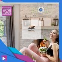 Czujnik Czadu i Dymu ASATO® 1C - Bezprzewodowy z Wyświetlaczem LCD - Alarm 85dB - Certyfikat CE