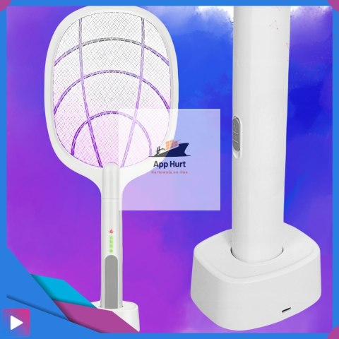 Elektryczna Łapka na Muchy Komary Insekty Elektryczna Packa na Owady Mocna Elektryczna Łapka na Muchy Komary Insekty Elektryczna Packa na Owady Mocna