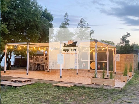 Girlanda Ogrodowa Zewnętrzna Świetlna 20 metrów + 20 Żarówek LED Lampki na Taras Ogród Balkon