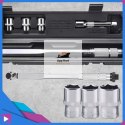 Klucz Dynamometryczny do Kół ASATO® 1/2" 28-210Nm 3 Nasadki Przedłużka Walizka Blokada Momentu ASATO®