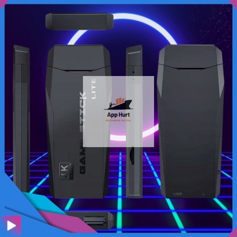 Konsola Retro 10000 Gier 4K HDMI 2 Bezprzewodowe Pady Obsługa 9 Konsol Plug & Play Przenośna ASATO®