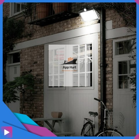 Lampa Solarna z Czujnikiem Ruchu 120 LED ASATO® - Oddzielny Panel z Kablem 480cm - Pilot - 800lm IP64 Lampa Solarna z Czujnikiem Ruchu 120 LED ASATO® - Oddzielny Panel z Kablem 480cm - Pilot - 800lm IP64