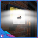 Lampa Solarna z Czujnikiem Ruchu 120 LED ASATO® - Oddzielny Panel z Kablem 480cm - Pilot - 800lm IP64