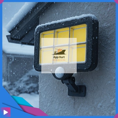 Lampa Solarna z Czujnikiem Ruchu 120 LED ASATO® - Oddzielny Panel z Kablem 480cm - Pilot - 800lm IP64 Lampa Solarna z Czujnikiem Ruchu 120 LED ASATO® - Oddzielny Panel z Kablem 480cm - Pilot - 800lm IP64