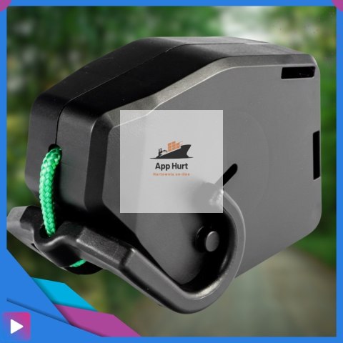 Linka Holownicza do Roweru 2,5m Samozwijalna Hak Rzepy Maks 90kg ASATO®