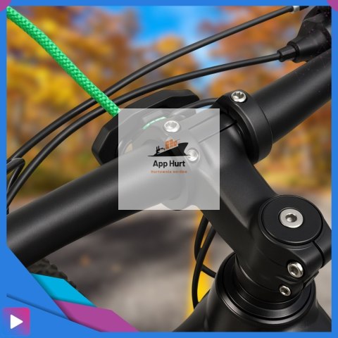 Linka Holownicza do Roweru 2,5m Samozwijalna Hak Rzepy Maks 90kg ASATO®