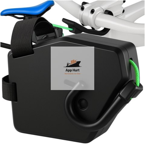 Linka Holownicza do Roweru 2,5m Samozwijalna Hak Rzepy Maks 90kg ASATO®