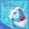 Maska do Nurkowania dla Dzieci Shark - Pełnotwarzowa Maska Rekin z Rurką ASATO®