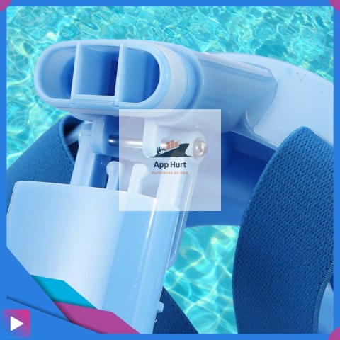 Maska do Nurkowania dla Dzieci Shark - Pełnotwarzowa Maska Rekin z Rurką ASATO®