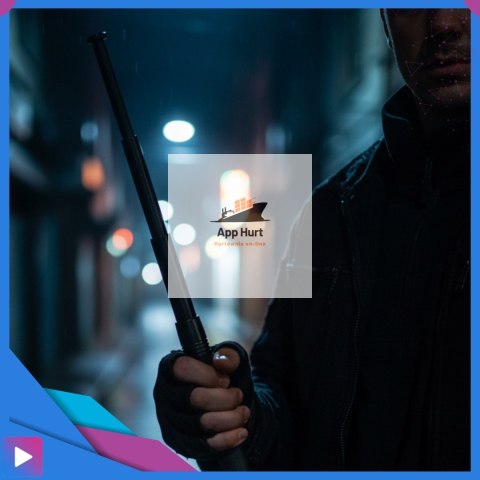 Pałka Teleskopowa Metalowa Hartowana Rozkładana 63,5 cm Kabura Pokrowiec