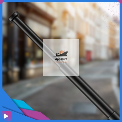 Pałka Teleskopowa Metalowa Hartowana Rozkładana 63,5 cm Kabura Pokrowiec