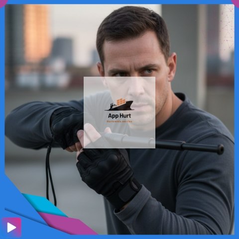 Pałka Teleskopowa Metalowa Hartowana Rozkładana 63,5 cm Kabura Pokrowiec