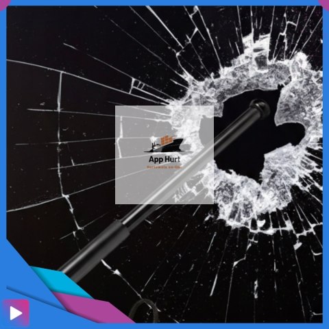 Pałka Teleskopowa Metalowa Hartowana Rozkładana 63,5 cm Kabura Pokrowiec