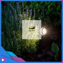 Reflektor Ogrodowy Lampa ogrodowa Wbijana Zestaw 2 sztuk + żarówki Szczelny Korpus
