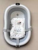 Wanienka Składana dla Dzieci z Termometrem LCD i Poduszką - 0-6 lat, 45kg - Antypoślizgowa