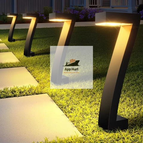 4 szt. Led słoneczne lampy ogrodowe zewnętrzne wodoodporne automatyczne
