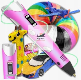 ASATO 3D Pen 5.0 for Kids – 3D Printing Pen Creative Set with 9m Filament Refills