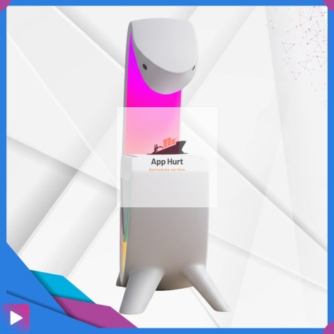 Głośnik Bluetooth Bezprzewodowy Lampa LED RGB Ładowarka QI Zegar Budzik Radio FM ASATO®