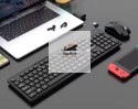 Klawiatura Bezprzewodowa niskoprofilowa + mysz na baterie Do komputera Laptopa Telewizora
