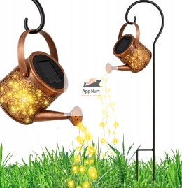 Lampa Solarna Ogrodowa led wbijana konewka 1szt