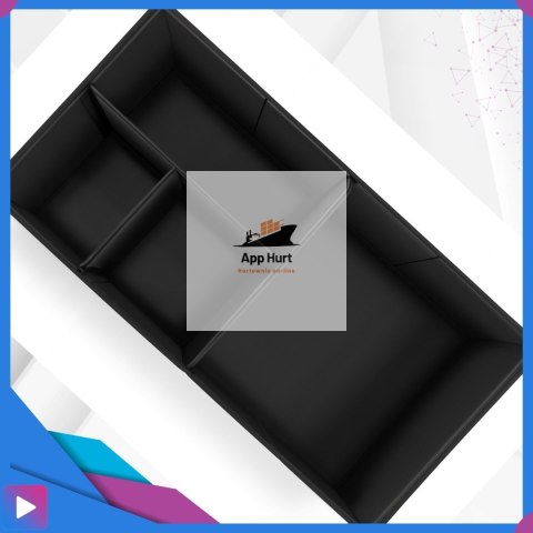 Organizer do Bagażnika Samochodu Składany XL Antypoślizgowy Wzmocniony z Klapą ASATO®