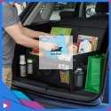 Organizer do Bagażnika Samochodu Składany XL Antypoślizgowy Wzmocniony z Klapą ASATO®