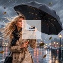 Parasolka Automatyczna Parasol Samoroskładający się Samoskładający 102cm