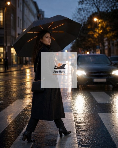 Parasolka Automatyczna Parasol Samoroskładający się Samoskładający 102cm