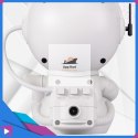 Projektor Gwiazd Astronauta Siedzący LED 8 Trybów Pilot Ruchoma Głowa Lampka Nocna ASATO®