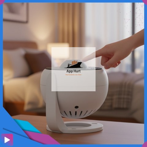 Projektor Gwiazd Planetarium LED 12w1 Lampka Nocna Obrót 360° dla Dzieci i Dorosłych ASATO®