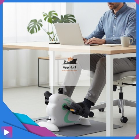 Rotor Elektryczny Rehabilitacyjny do Ćwiczeń Rąk i Nóg 2w1 Pilot Wyświetlacz LCD 12 Prędkości Rehabilitacja ASATO®