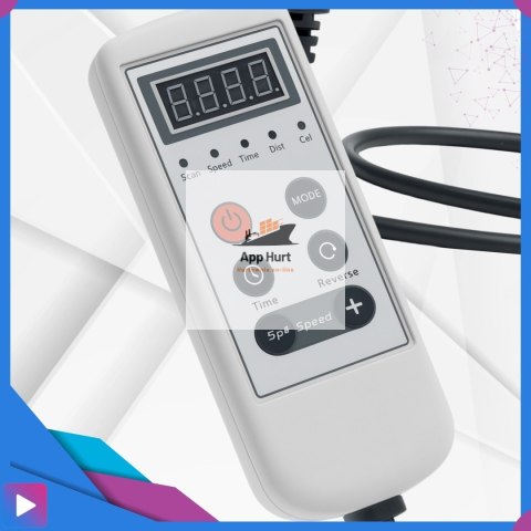 Rotor Elektryczny Rehabilitacyjny do Ćwiczeń Rąk i Nóg 2w1 Pilot Wyświetlacz LCD 12 Prędkości Rehabilitacja ASATO®