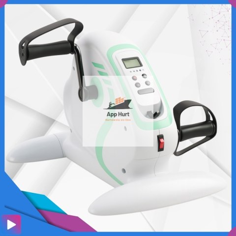 Rotor Elektryczny Rehabilitacyjny do Ćwiczeń Rąk i Nóg 2w1 Pilot Wyświetlacz LCD 12 Prędkości Rehabilitacja ASATO®