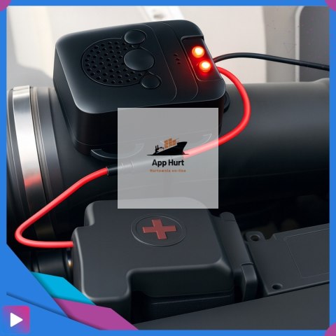 Samochodowy Odstraszacz Gryzoni Kuny Ultradźwiękowy Auto Buzzer LED z Błyskiem 12V ASATO®