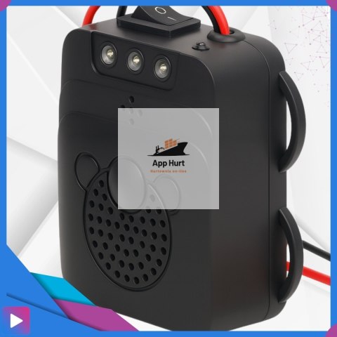 Samochodowy Odstraszacz Gryzoni Kuny Ultradźwiękowy Auto Buzzer LED z Błyskiem 12V ASATO®