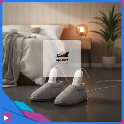 Suszarka do Butów Rękawic Kasków Dezynfekcja Cicha Praca Energooszczędna Kompaktowa ASATO®