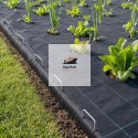 Szpilki do agrowłókniny ASATO® 15x7 cm 100 szt. stal ocynkowana mocne kotwy typu U