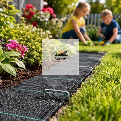 Szpilki do agrowłókniny ASATO® 15x7 cm 100 szt. stal ocynkowana mocne kotwy typu U