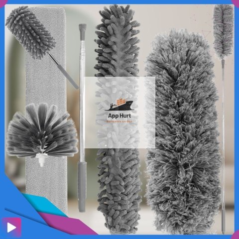 Teleskopowa Szczotka Do Kurzu Zestaw 5w1 280 cm