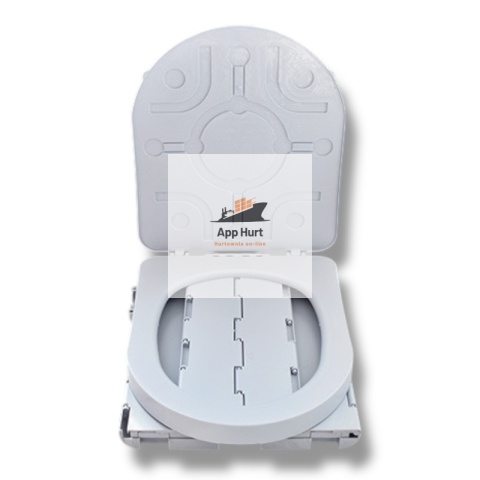 Toaleta Turystyczna Składana Zestaw z Workami Pokrowiec + środek utwardzający